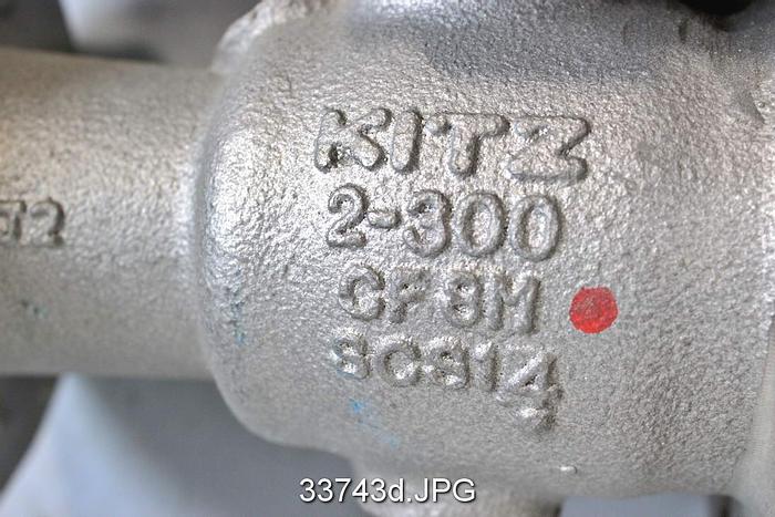 Used Samson 2" Ball Control Valve, Model 3241 #33743