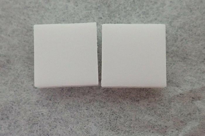 Used Pack of 2 Fisher Scientific 283 QS 1.000 14-385-928A Quartz Micro Cells Cuvettes