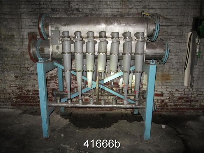 Used Bird Escher Wyss Low Density Cleaner Bank #41666