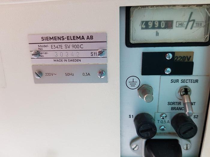 Gebraucht Siemens Elema AB Servo Ventilator 900 C Beatmungsgerät auf Trolley