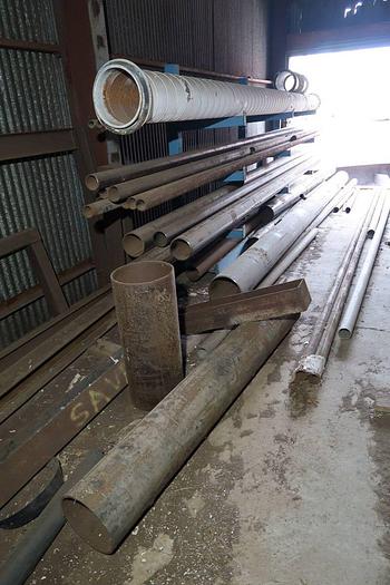 Used CANTILEVER RACKS WITH CONTENTS