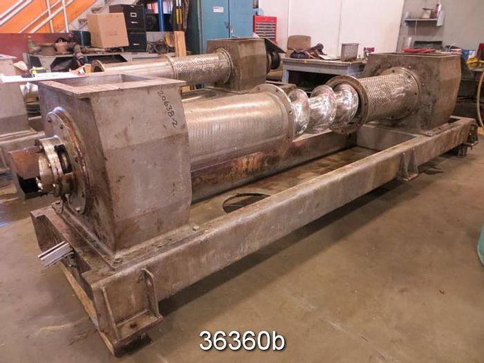 Used Thune SP32L Screw Press, Stainless Steel #36360