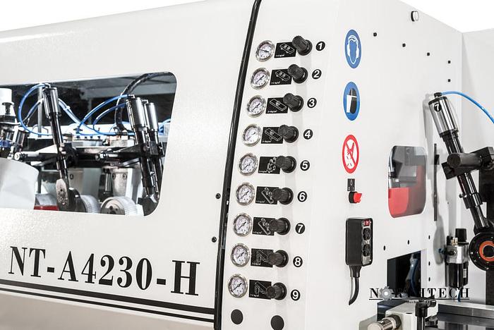 Used Northtech NT-A4230-H150 MOULDER 4 HEAD