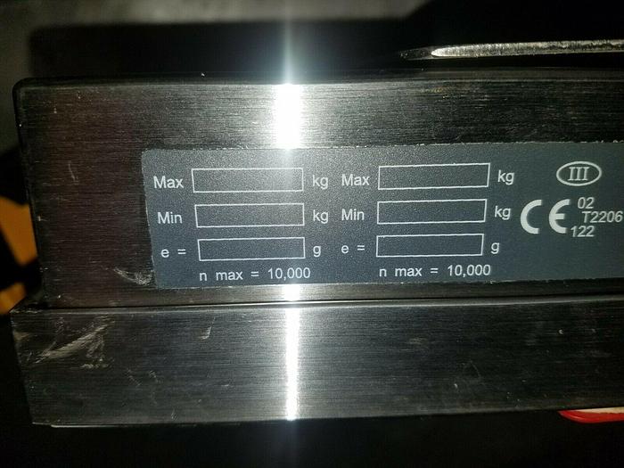 Used Mettler Toledo Floor Scale 10