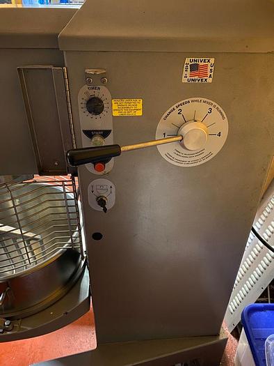 Used Univex 80qt fully guarded planetary mixer