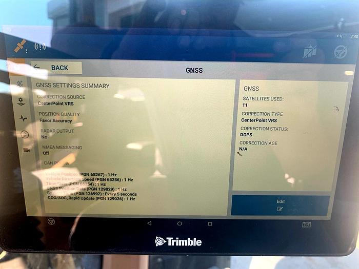 Used 2019 Trimble NAV-900 w/ GFX-750 RTK GPS System