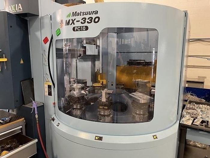 Used 2018 Matsuura MX-330-PC10 5 Axis Machining Center with 10 Pallet Changer