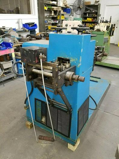 Used Stock Straightener Leveler 3 inch motorized material feed straighten camber