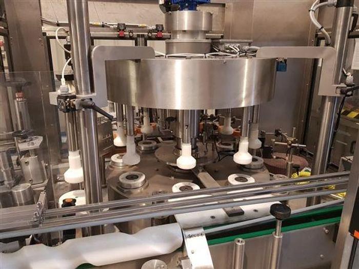 Used 2004 Borgo Rototichet Self Adhesive Rotary Labeller