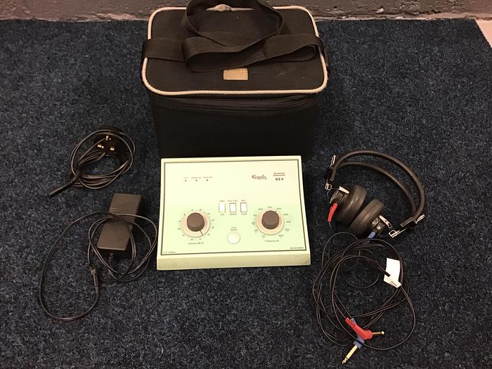 Used Kamplex Audiometer in case KS8