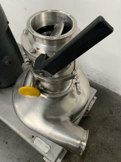 Used Tri-Clover Tri-Blender F4329MD-MBV-S w/ 20 HP Motor On Stainless Steel Skid