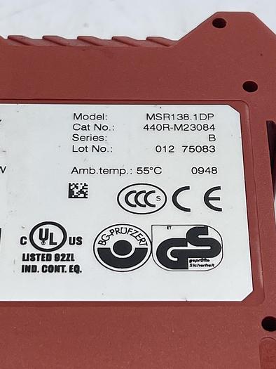 Used Allen-Bradley 440R-M23084 Ser B 