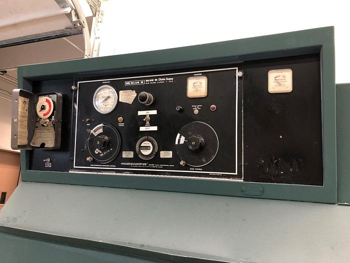 Used 48″ W X 24″ D X 48″ H BLUE M OVEN – MODEL POM-326G – 316 DEG C / 600 DEG. F (#9739)