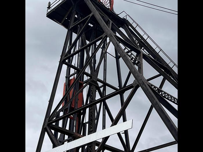 Used 1974 Headframe with Hoist for Underground Mine Large Production Headframe
