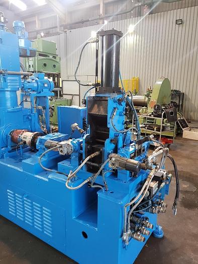 Used 1990 Pomini Farrel VIC1.8-PX1.6 Tandem Lab mixer