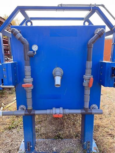 Used 117 CU. FT. MET-CHEM FILTER PRESS – 1200 MM – C.G.R. – PLATE SHIFTER (#9696)