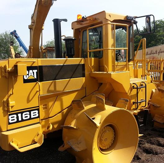 Usato 1990 Compattatore rifiuti, Caterpillar 816 B