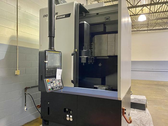 Used 2020 DOOSAN V8300M CNC VERTICAL TURNING CENTER W/ MILLING