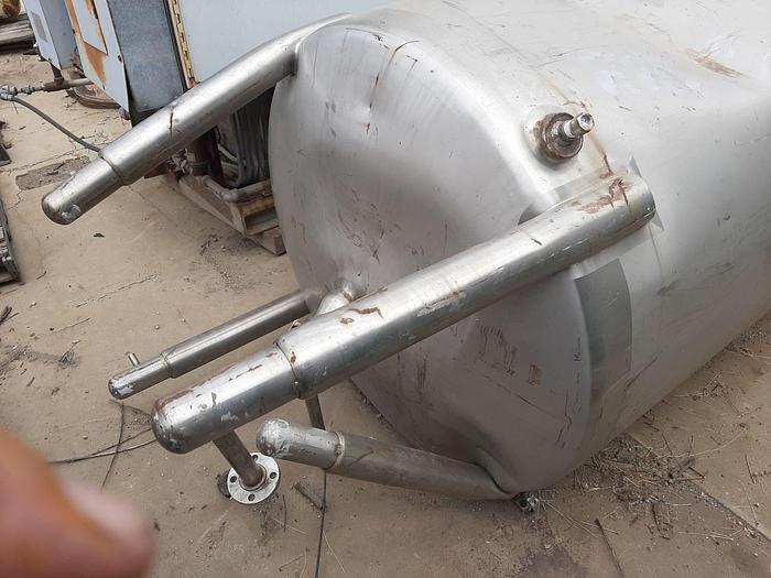 Used Tank, 528 Gallon, 316 S/st, 47" X 68", DB/DT, #S741015