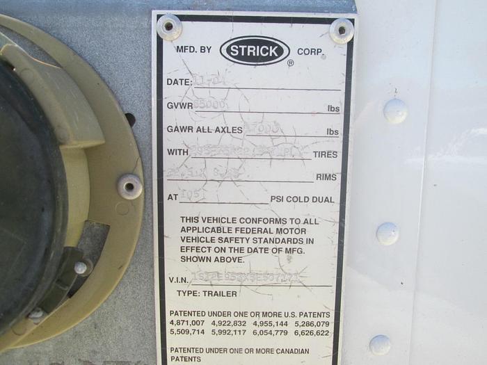 Used 2005 Farber Specialty Command Center Trailer