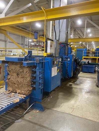 Used MAREN HORIZONTAL AUTO TIE BALER 30HP 8" CYLINDER