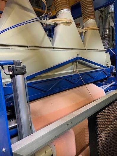 Used Velvet Shearing line COMET w.w. 1800 year 2000