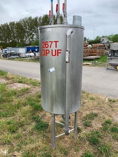 Used 400 liters rustfrie tanke cip