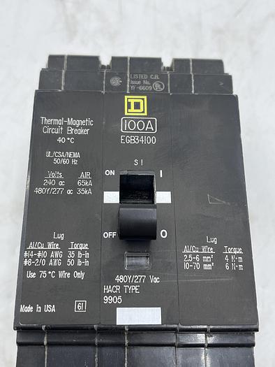 Used Square D EGB34100