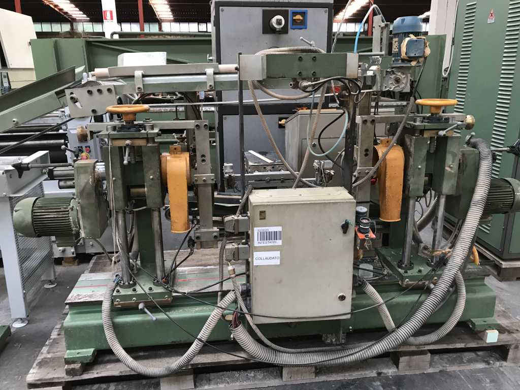 Usato Fresatrice smussatrice automatica per teste di gambe o elementi tondi