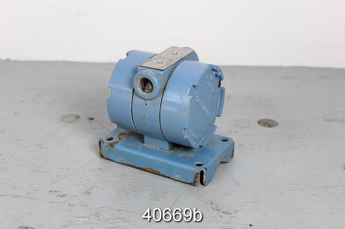 Used Rosemount 0444RL2U1A2NA Temperature Transmitter, RTD Type #40669
