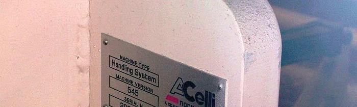 Used 2004 Nonwoven - Hot melt application complete line (unwinder, Hot melt coater, surface inspection, rewinder, packaging)