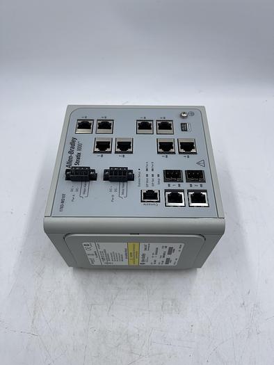Used Allen-Bradley 1783-MS10T Ser A