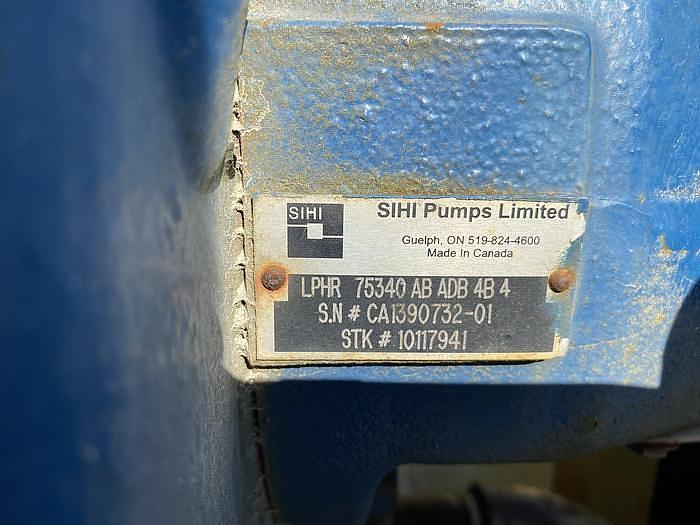 Used SIHI DUPLEX LIQUID RING VACUUM PUMP - LPHR 75340 - 100 HP - 316 S/S