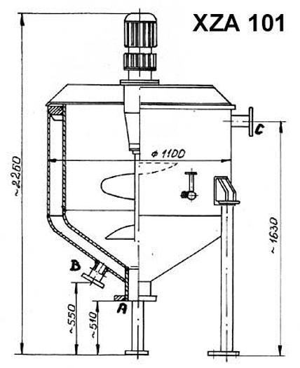 Used Zbiornik magazynowy z płaszczem grzejnym XZA101