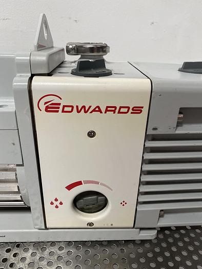 Used Edwards RV12 Rotary Vane Vacuum Pump 115V w/ KF25 Fitting