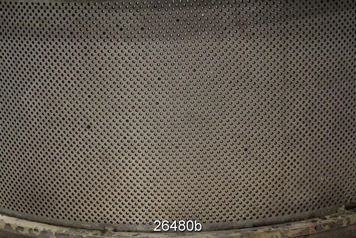 Used Black Clawson 12P Screen Basket With .079" Holes #26480