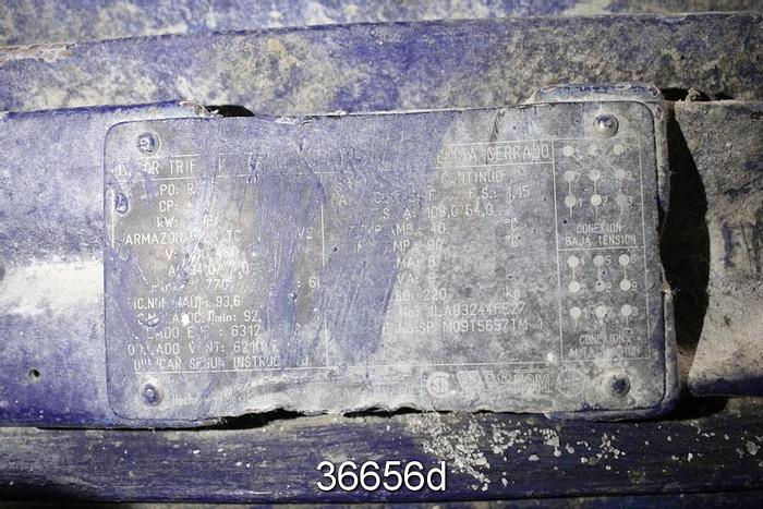 Used Sulzer STFL 40.40 Side Mount Agitator #36656