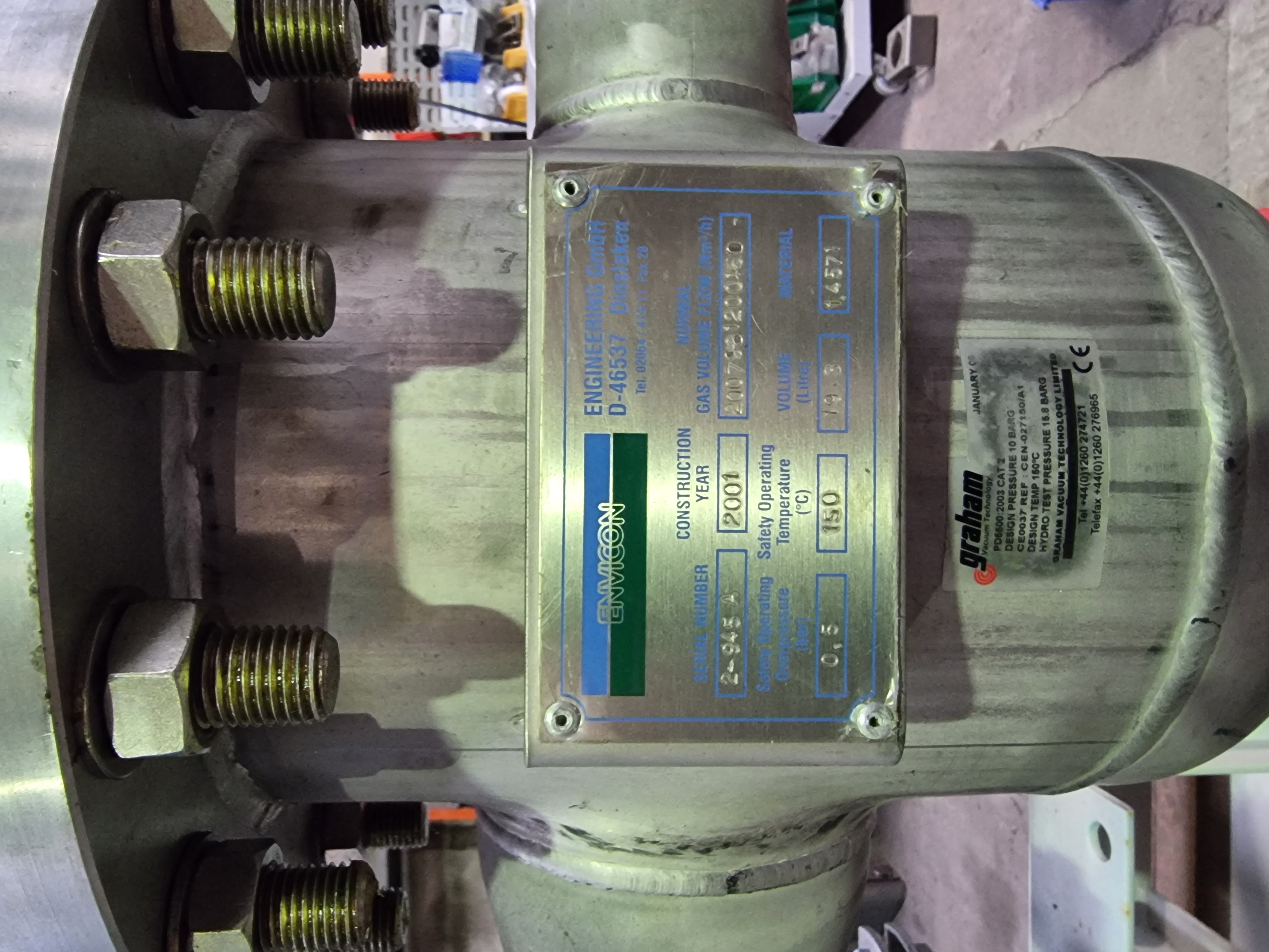 Graham Vacuum Technology DF/SCH00058 Vacuum Pump