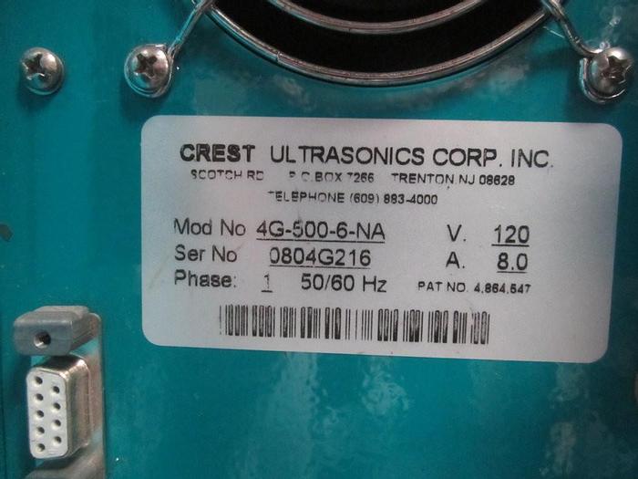 Used Generator, Ultrasonic, 500 watt, Crest, 120v #S739600