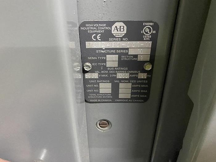Used ALLEN BRADLEY MOTOR CONTROL STATION 7012480-002-11