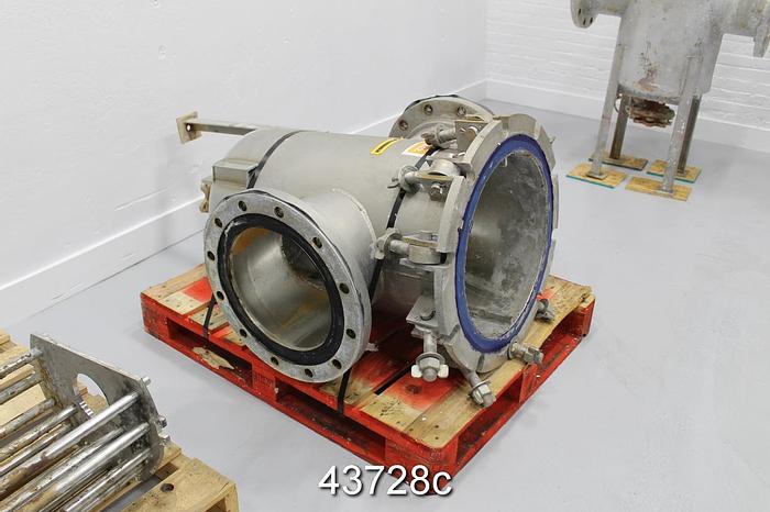 Used Eriez Magnetic Trap, 13.5x13.5, 15 Magnetic Tubes #43728