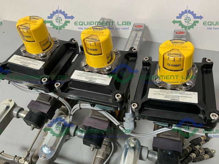 Used Flowserve Worcester Controls 10 39 SW 24D R6 Series 39 Pneumatic Actuator 120PSI