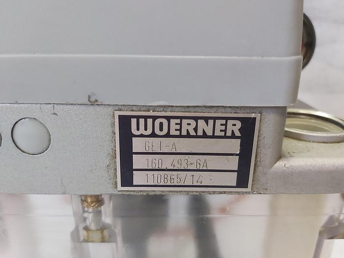 Gebraucht Zentralschmierung, Ölpumpe, GEI-A, Woerner,  gebraucht