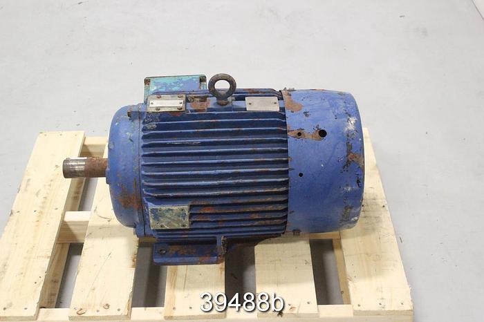 Used Hansen 20 HP AC Motor, 1165 RPM, 575 Volts, DF286T Frame #39488