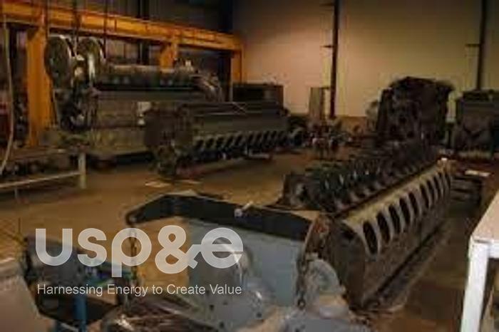 Used 10 MW Used EMD 20-645-E4BH HFO Engine