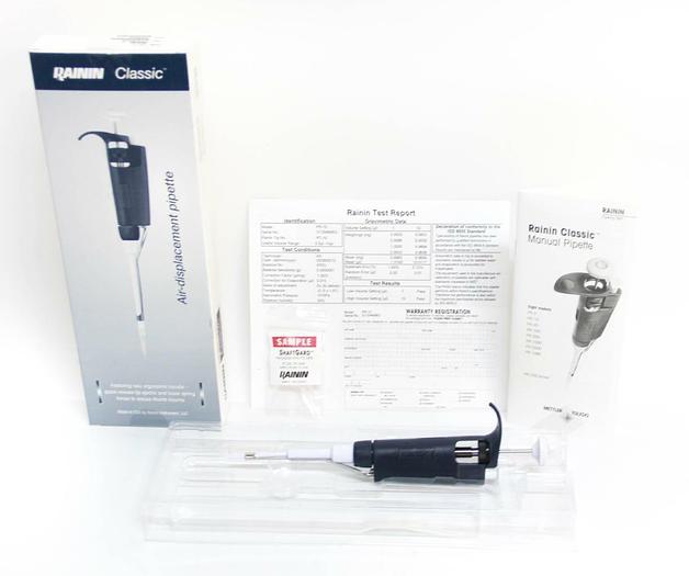 Rainin Precision Pipette Classic Air-Displacement Pipette 1-10µl PR-10 (4633)