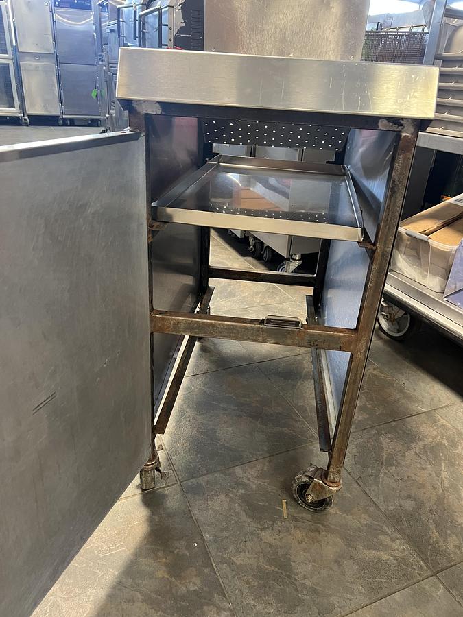 Used Henny Penny FDS-200 Fryer Dump Station Holding Station Stainless Steel