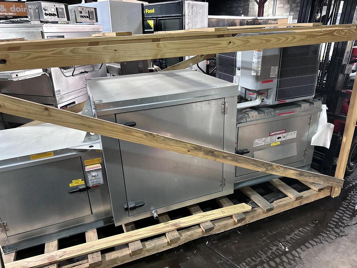 New Captive Aire Make Up Air Unit - With A/C Unit- 220v 1 Phase- 1350CFM