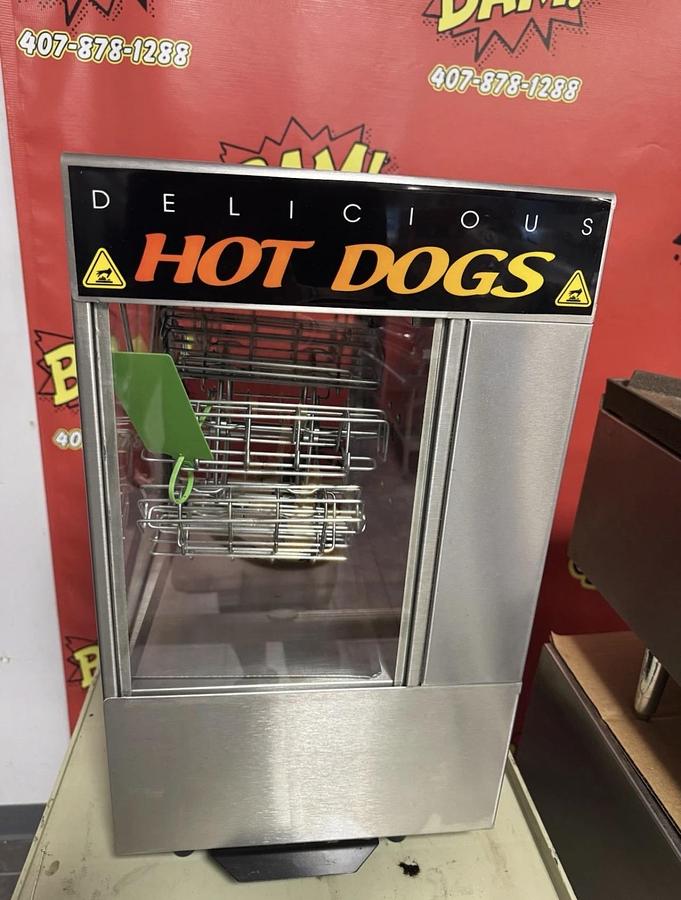 Used Star Commercial Hot Dog Steamer & Merchandiser