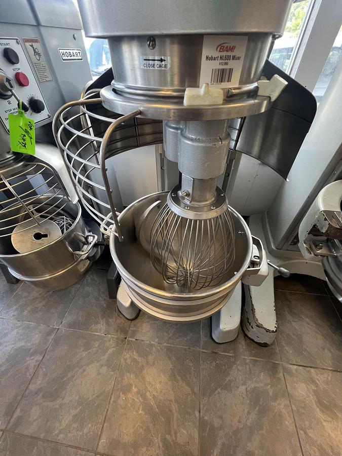 Used Hobart 60 Qt Commercial Planetary Mixer w/ Bowl, Whip & Guard